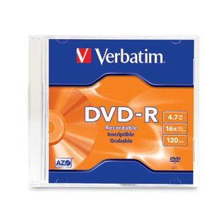 Disco DVD-R VERBATIM 95093 - DVD-R, 1, 120 min Disco DVD-R VERBATIM 95093 - DVD-R, 1, 120 min